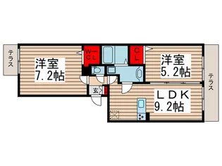 RSA【1階】の間取り