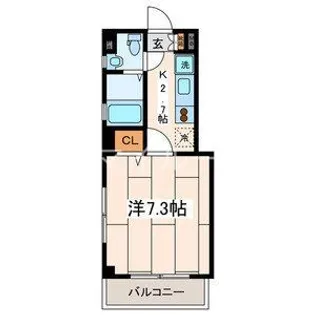 神奈川県横浜市鶴見区市場大和町【マンション】の間取り