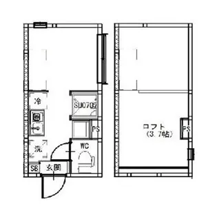 仮称 下石神井五丁目【1階】の間取り