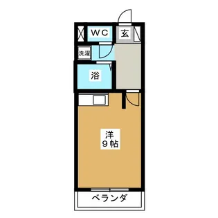 サンハイツ通町【2階】の間取り