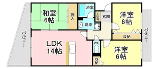 エスペランサ【1階】の間取り