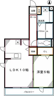 CAPE KANEKO B棟【3階】の間取り