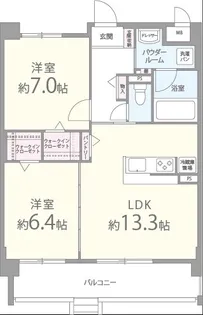 セレステ ユノ【2階】の間取り