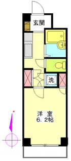 モデーロ花栗II【1階】の間取り