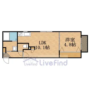 カーサ フォレスト 豊平【3階】の間取り