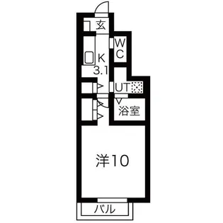 lunaire(リュネール)【1階】の間取り
