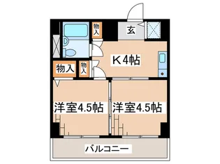 グランフェリシア南橋本駅前【5階】の間取り