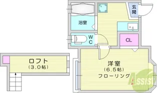 メゾンFACILE【2階】の間取り