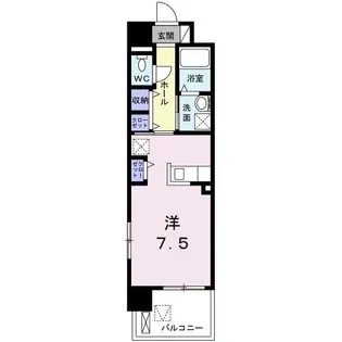 セントラルヒルズ昭和町【3階】の間取り