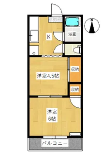 ブルーオーシャン・狭山 ネットマンガ雑誌フリー【1階】の間取り