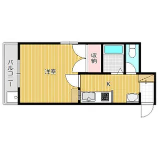 音羽ハイム【3階】の間取り