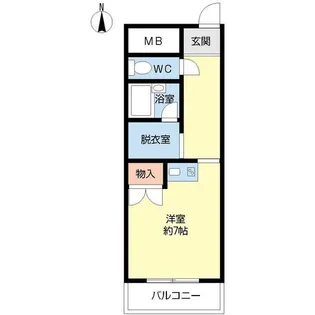 Nasu1ビル【4階】の間取り