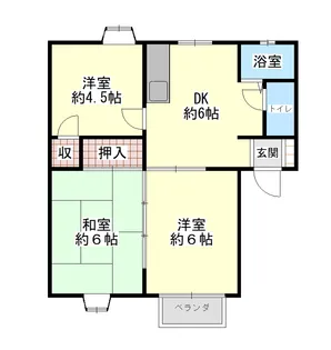 ASA-2【2階】の間取り