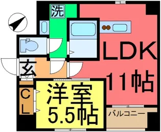 東京tebiki【5階】の間取り