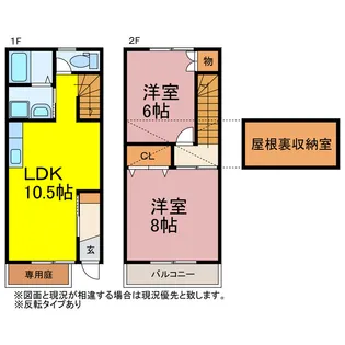 ポポラーレ西島の間取り