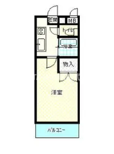 ユーミーロイヤル【3階】の間取り