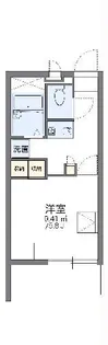 レオパレスNAKANISHI【2階】の間取り