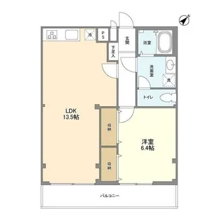 シンクレール【1階】の間取り