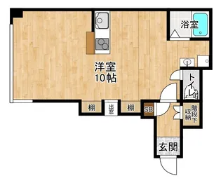 サンピア北小金【2階】の間取り
