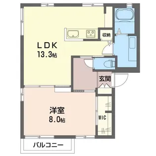 サンラフォーレE【2階】の間取り