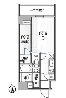 ALTERNA東池袋【4階】の間取り