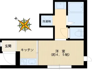 ユフォルテ千石【1階】の間取り