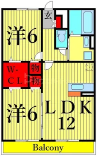 コンフォール瑞江VII【1階】の間取り