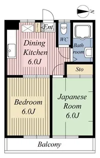 プラザ谷塚【3階】の間取り