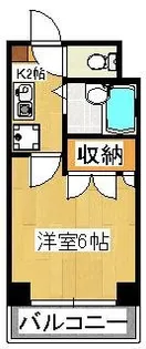 ベイステート安間【3階】の間取り