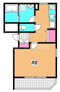 グランメゾン三鷹【1階】の間取り