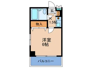 アクエルド大淀【3階】の間取り