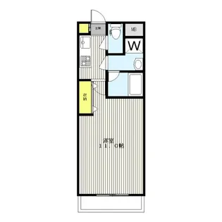 フォルトゥーナ竹園【2階】の間取り