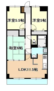 エクセルKs【7階】の間取り