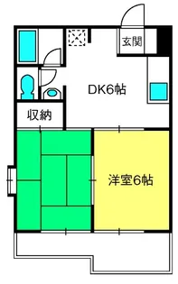 ロキシーモンシャトー【3階】の間取り