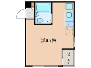 ジョイフル奥沢【2階】の間取り