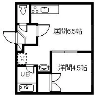 メリット7・6【2階】の間取り