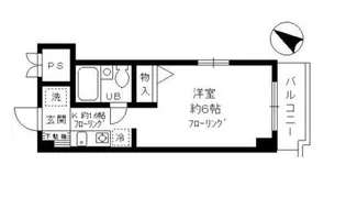 チェリーコート武蔵小金井【3階】の間取り
