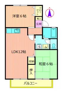 ファミール原宿C【2階】の間取り