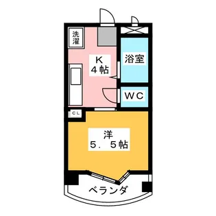 アールズコート第1【2階】の間取り