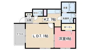 フィット勧修【2階】の間取り