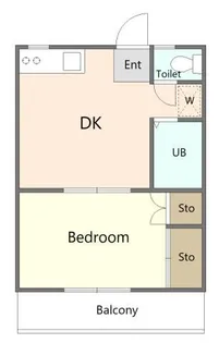 ヴァンベール弐番館【1階】の間取り