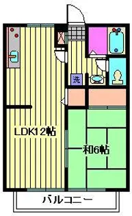 Beeコート大宮II【2階】の間取り