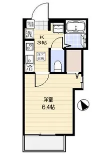 エクセラン大宮【1階】の間取り