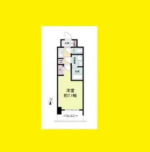 オーキッドレジデンス新大阪【3階】の間取り