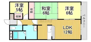 Jステージ若草【3階】の間取り