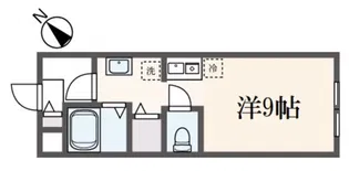 メゾン洪【1階】の間取り