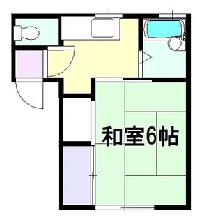 シャンハイツK2【1階】の間取り