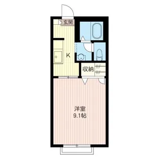 Lime Hills【1階】の間取り