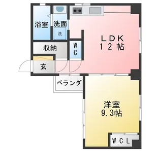 第2小林ビル【6階】の間取り