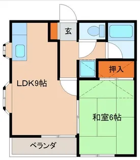 パルメゾンN【2階】の間取り